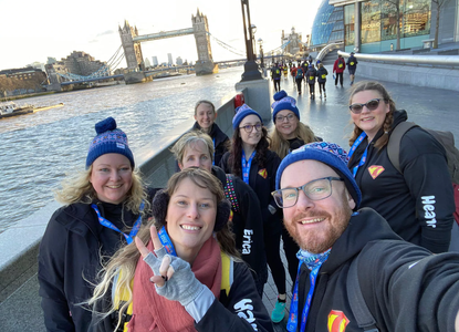 London Winter Walk fundraisers