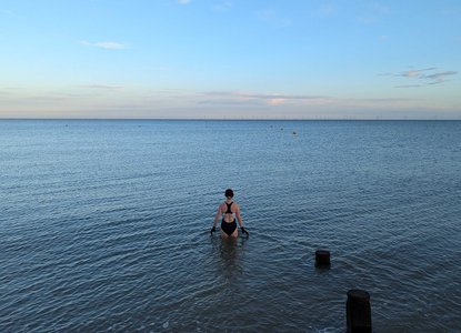 cold water swim