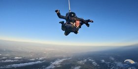 Grace skydiving