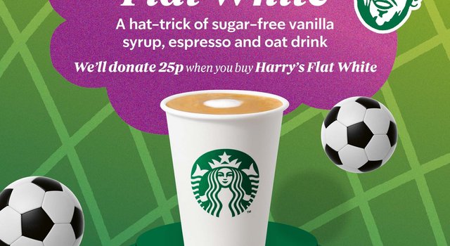 Harry Kane Flat White poster