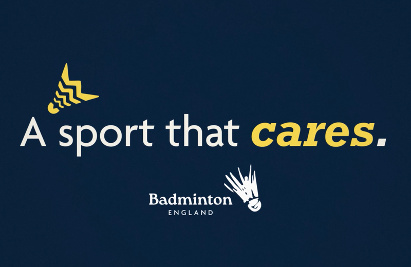 A Sport that cares campaign poster